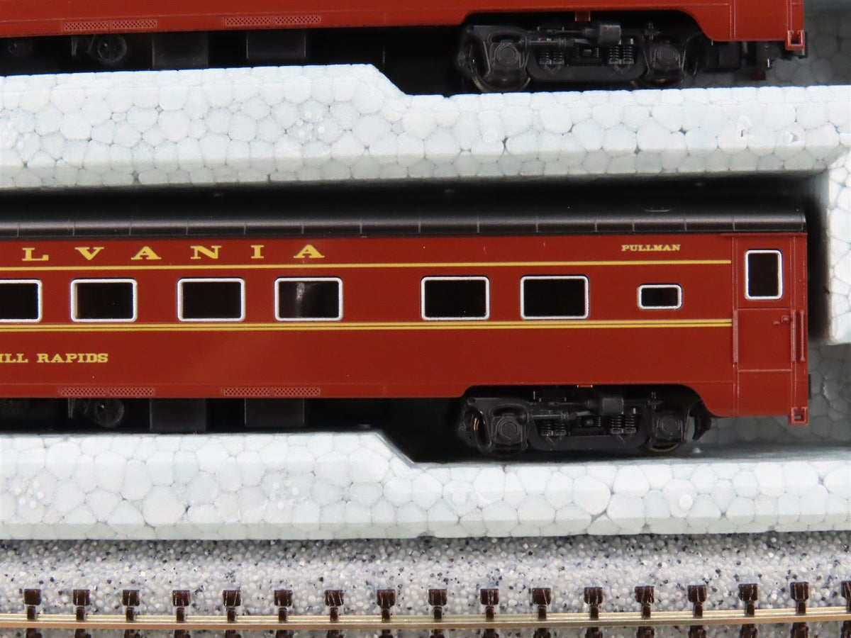 N Scale Kato 106-068 PRR Broadway Limited 10 Car Passenger Set W/Track