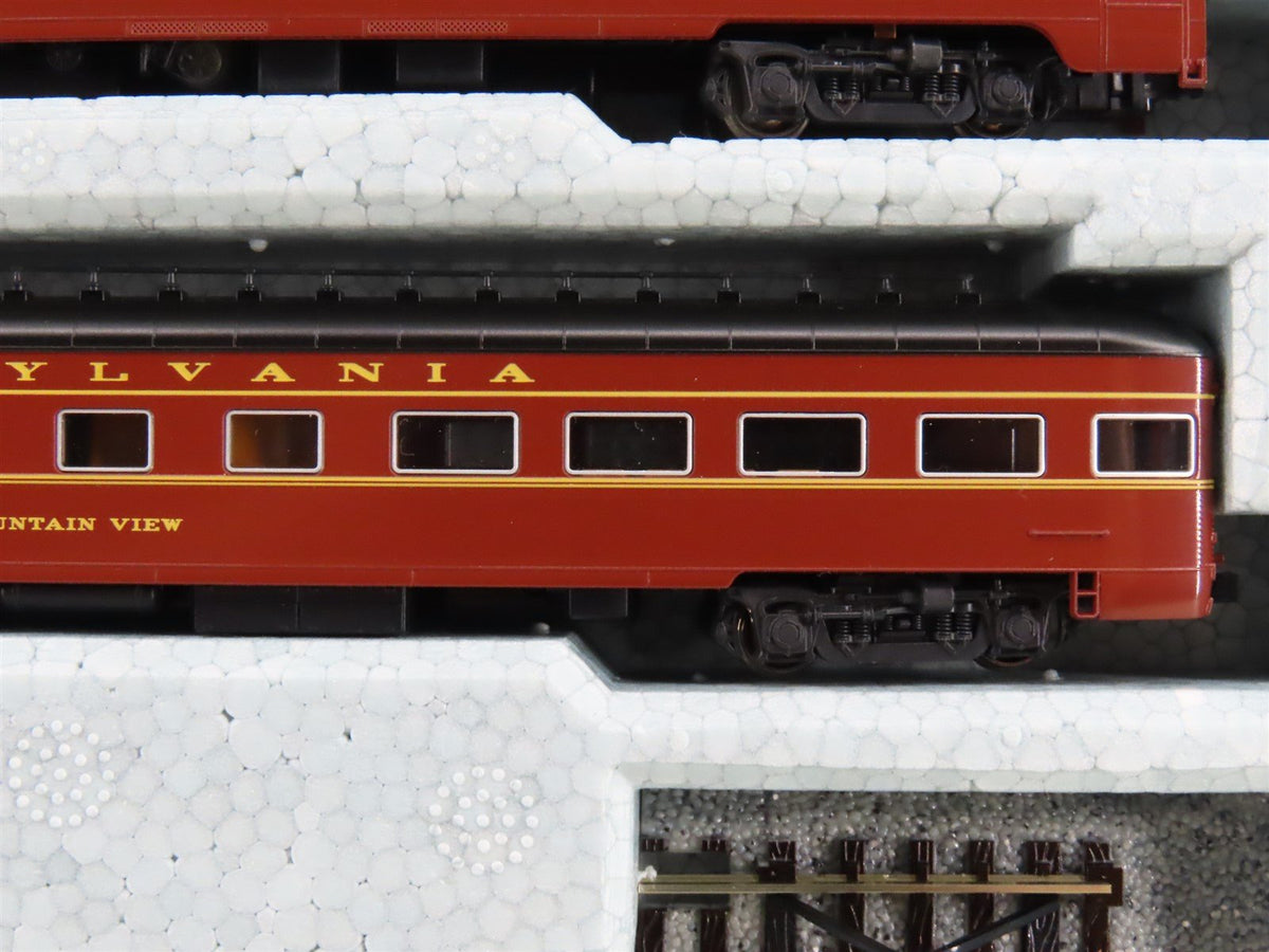 N Scale Kato 106-068 PRR Broadway Limited 10 Car Passenger Set W/Track