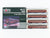 N Kato #106-7111 PRR Pennsylvania Broadway Limited Passenger 4-Car Add-on Set
