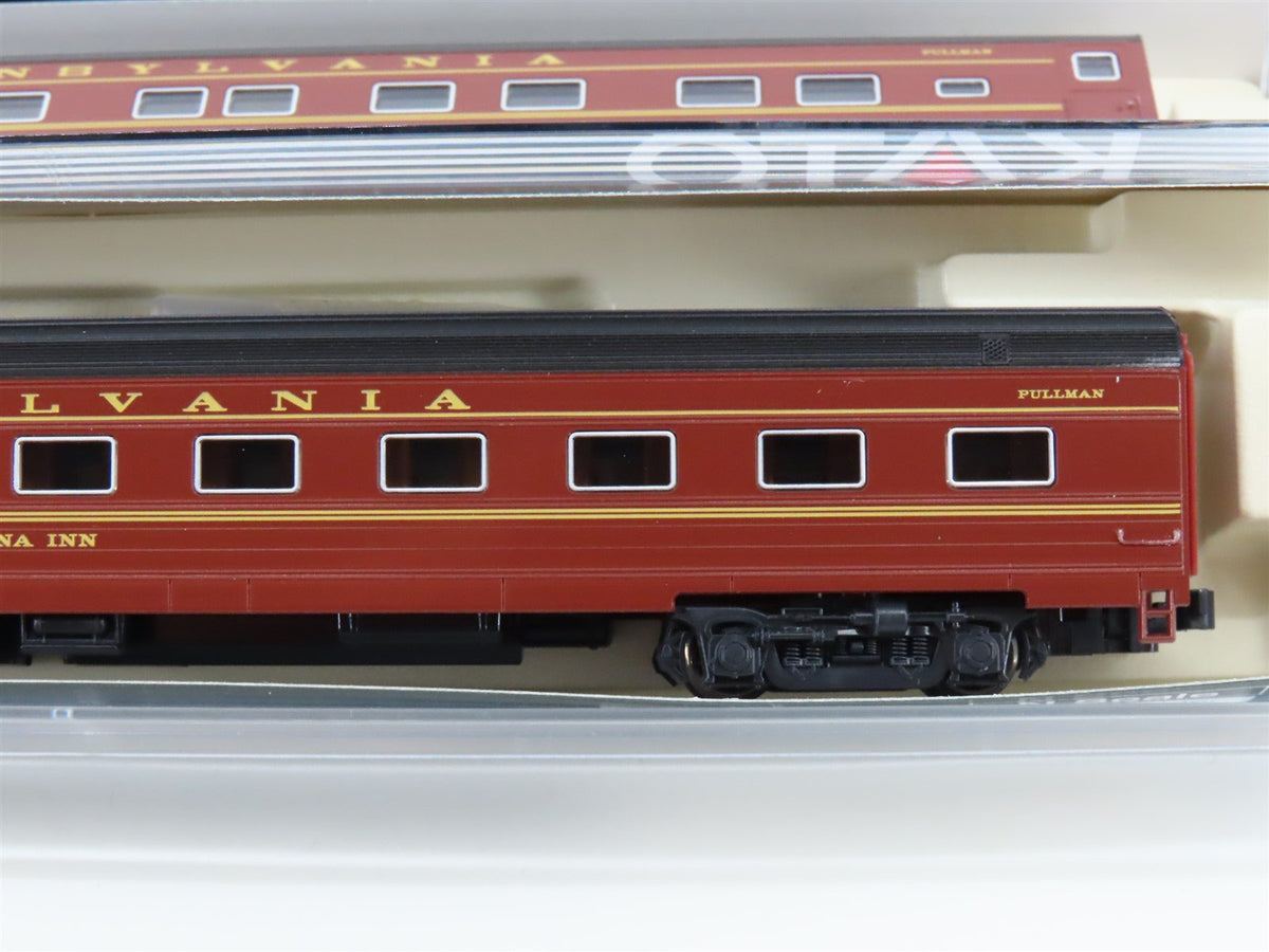 N Kato #106-7111 PRR Pennsylvania Broadway Limited Passenger 4-Car Add-on Set