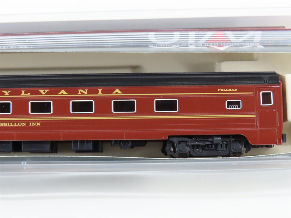 N Kato #106-7111 PRR Pennsylvania Broadway Limited Passenger 4-Car Add-on Set