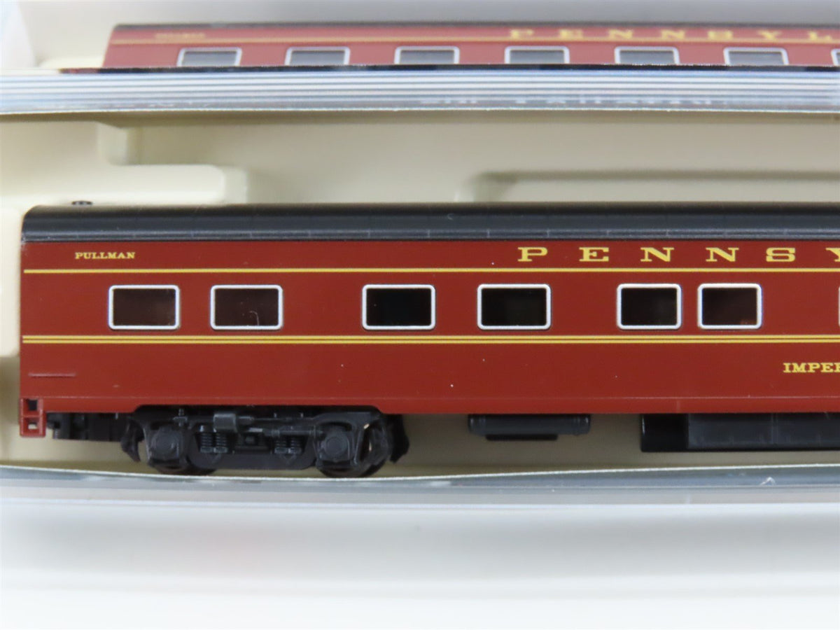 N Kato #106-7111 PRR Pennsylvania Broadway Limited Passenger 4-Car Add-on Set