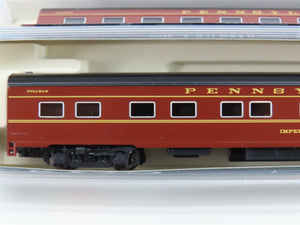 N Kato #106-7111 PRR Pennsylvania Broadway Limited Passenger 4-Car Add-on Set
