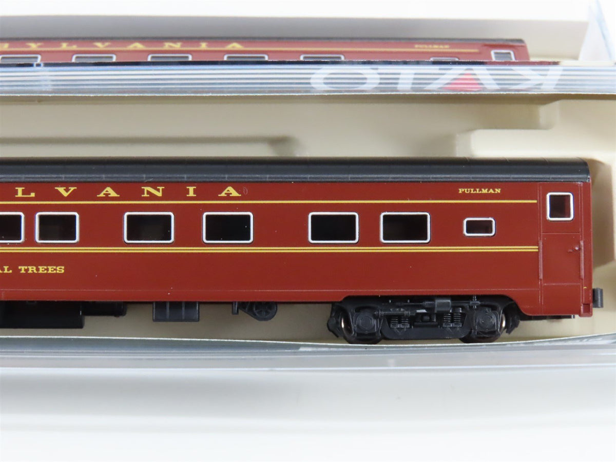 N Kato #106-7111 PRR Pennsylvania Broadway Limited Passenger 4-Car Add-on Set