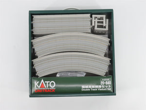 N Scale KATO UniTrack 20-840 Double Track Viaduct Set