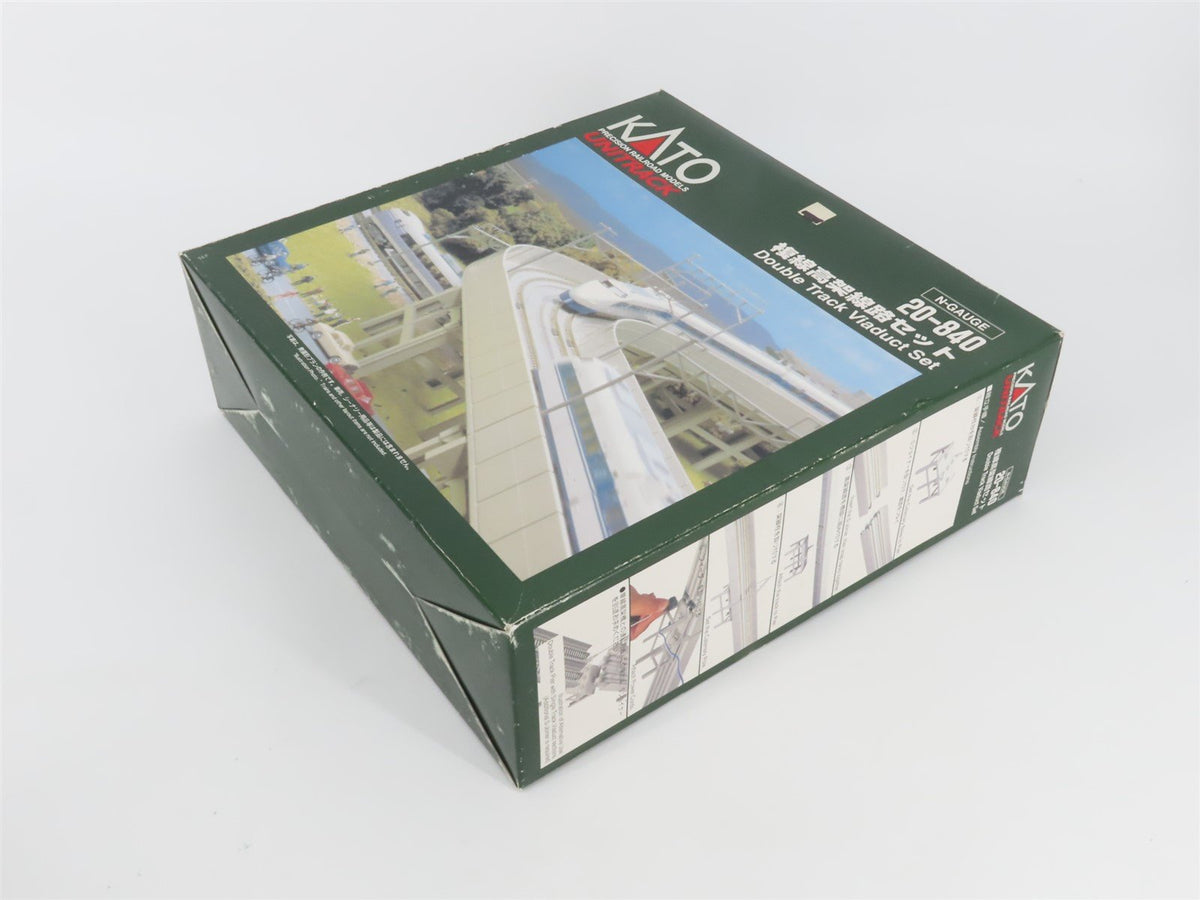 N Scale KATO UniTrack 20-840 Double Track Viaduct Set