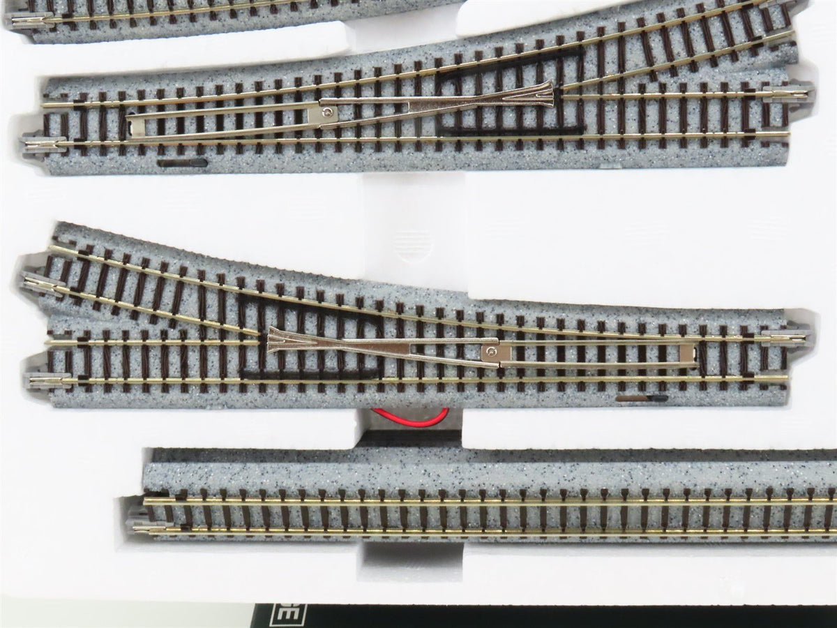 N Scale Kato Unitrack 20-832 K2 Electric Turnout Set