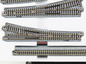 N Scale Kato Unitrack 20-832 K2 Electric Turnout Set