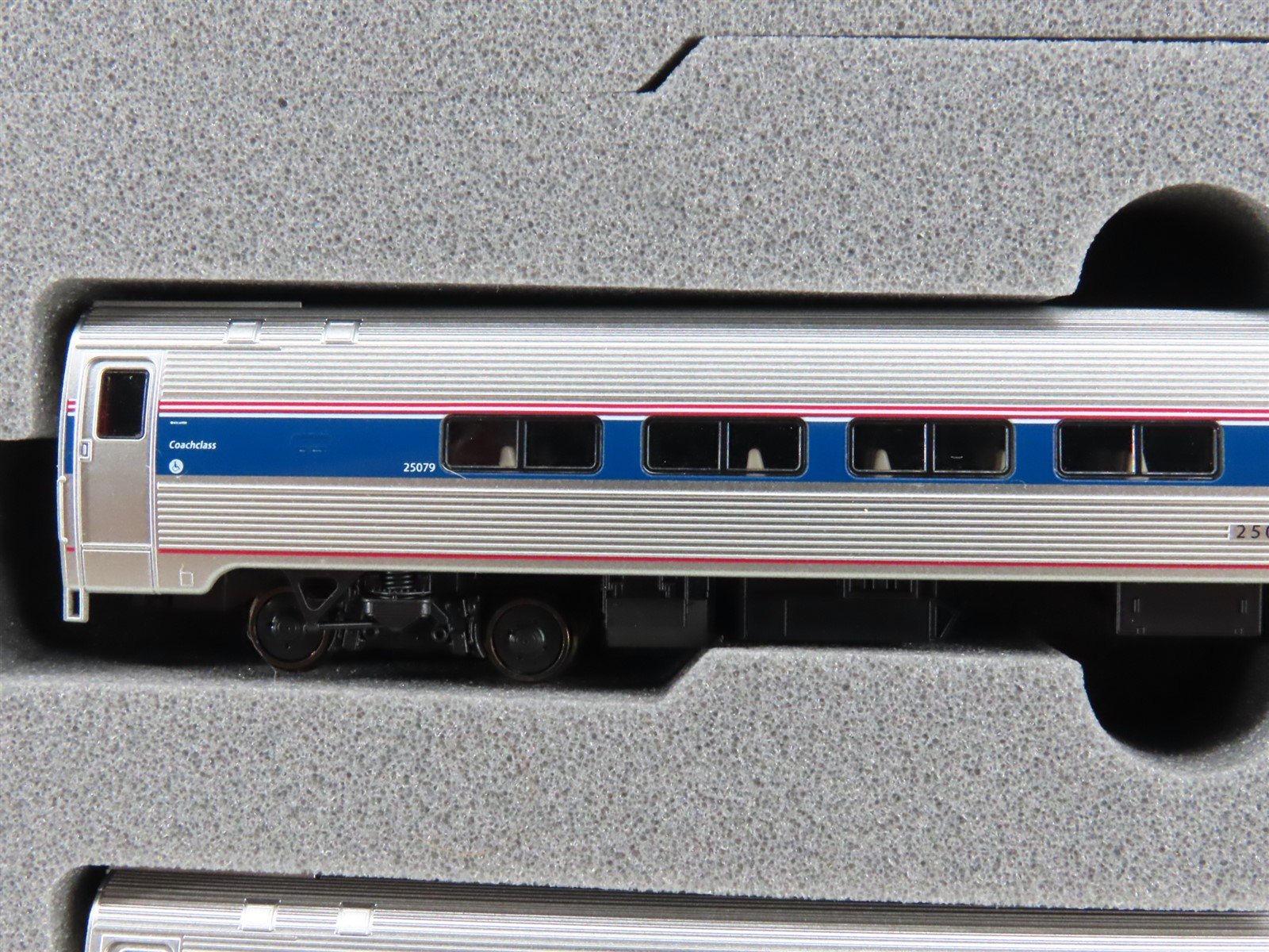 N Scale Kato 106-6286 Amfleet Viewliner Intercity Express Phase VI 3 Car Set