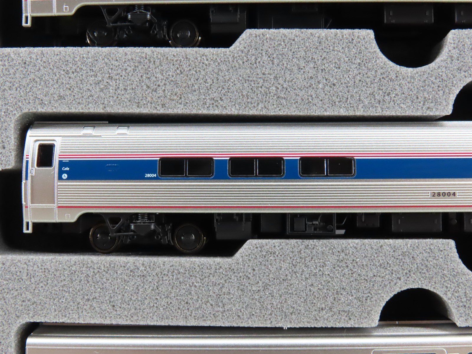 N Scale Kato 106-6286 Amfleet Viewliner Intercity Express Phase VI 3 Car Set