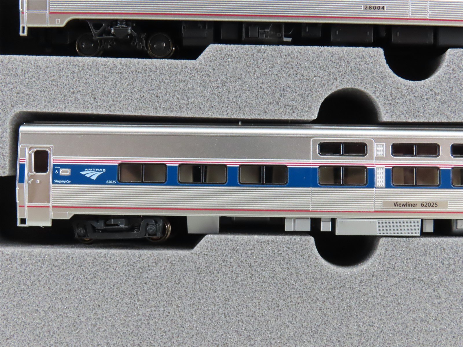 N Scale Kato 106-6286 Amfleet Viewliner Intercity Express Phase VI 3 Car Set