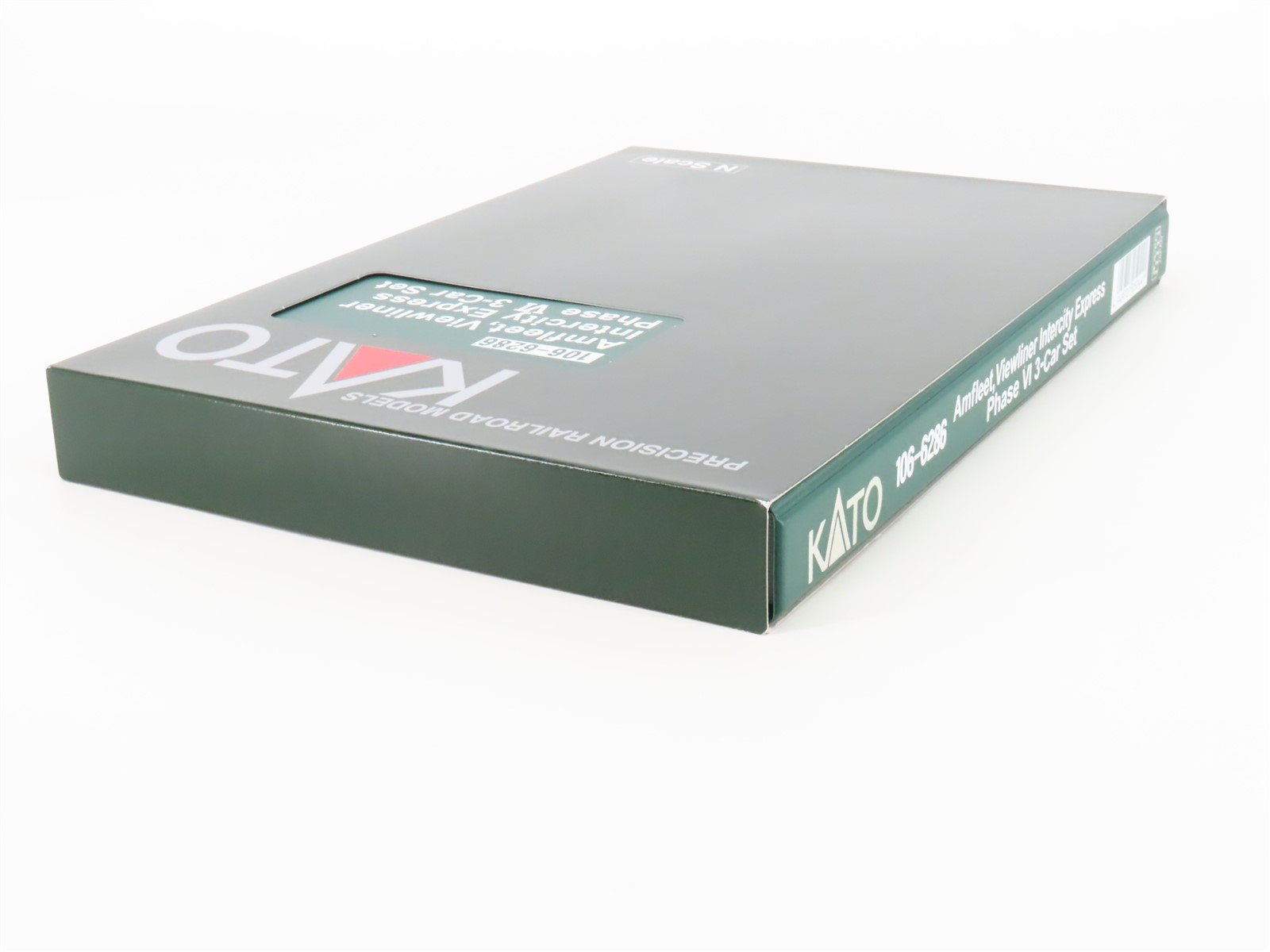 N Scale Kato 106-6286 Amfleet Viewliner Intercity Express Phase VI 3 Car Set