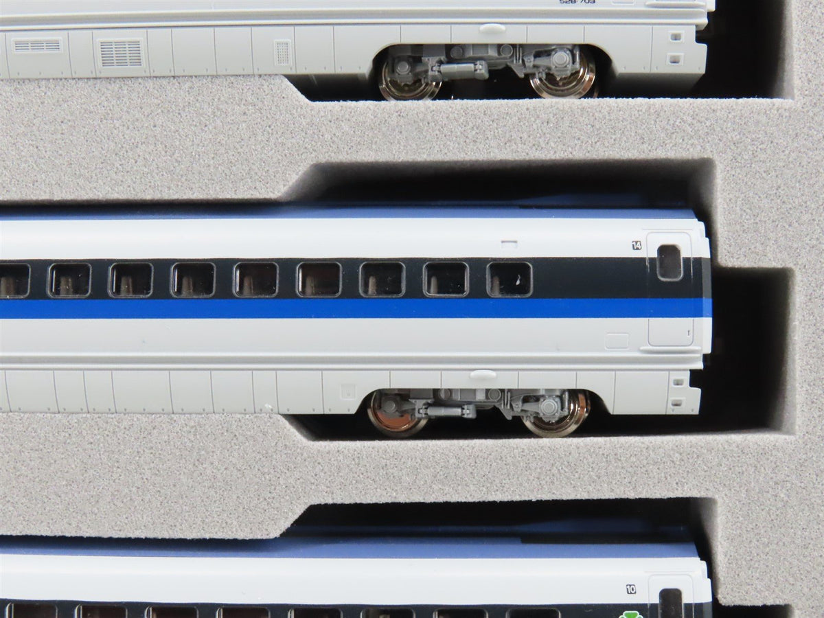 N Scale Kato 10-511 500 Series Shinkansen &quot;Nozomi&quot; Passenger Set of 4