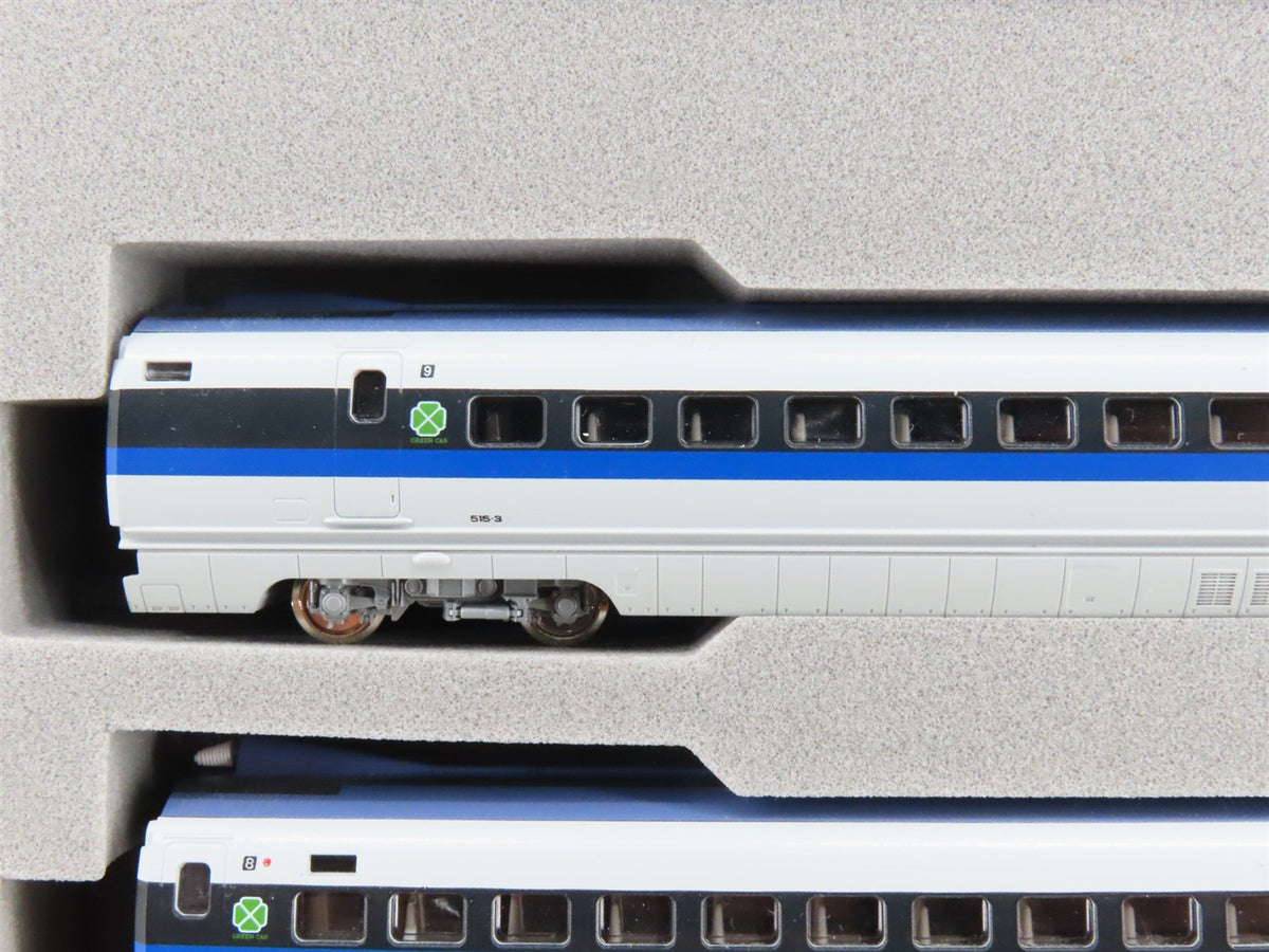 N Scale Kato #10-512 500 Series Shinkansen &quot;Nozomi&quot; Passenger Set of 8