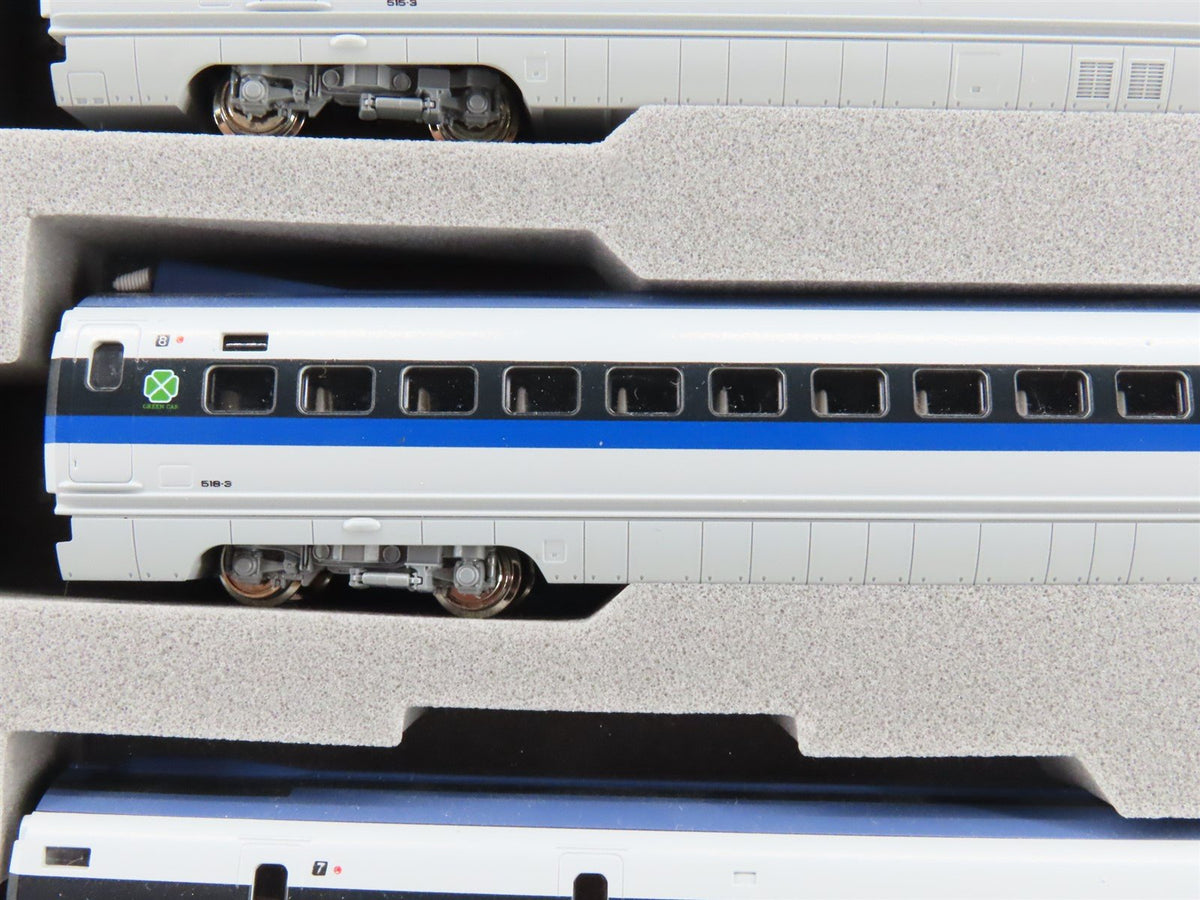 N Scale Kato #10-512 500 Series Shinkansen &quot;Nozomi&quot; Passenger Set of 8