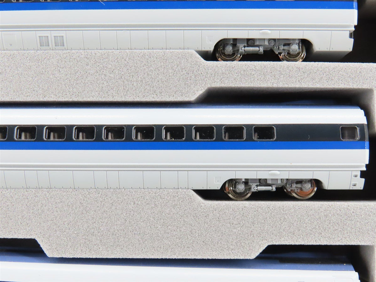 N Scale Kato #10-512 500 Series Shinkansen &quot;Nozomi&quot; Passenger Set of 8