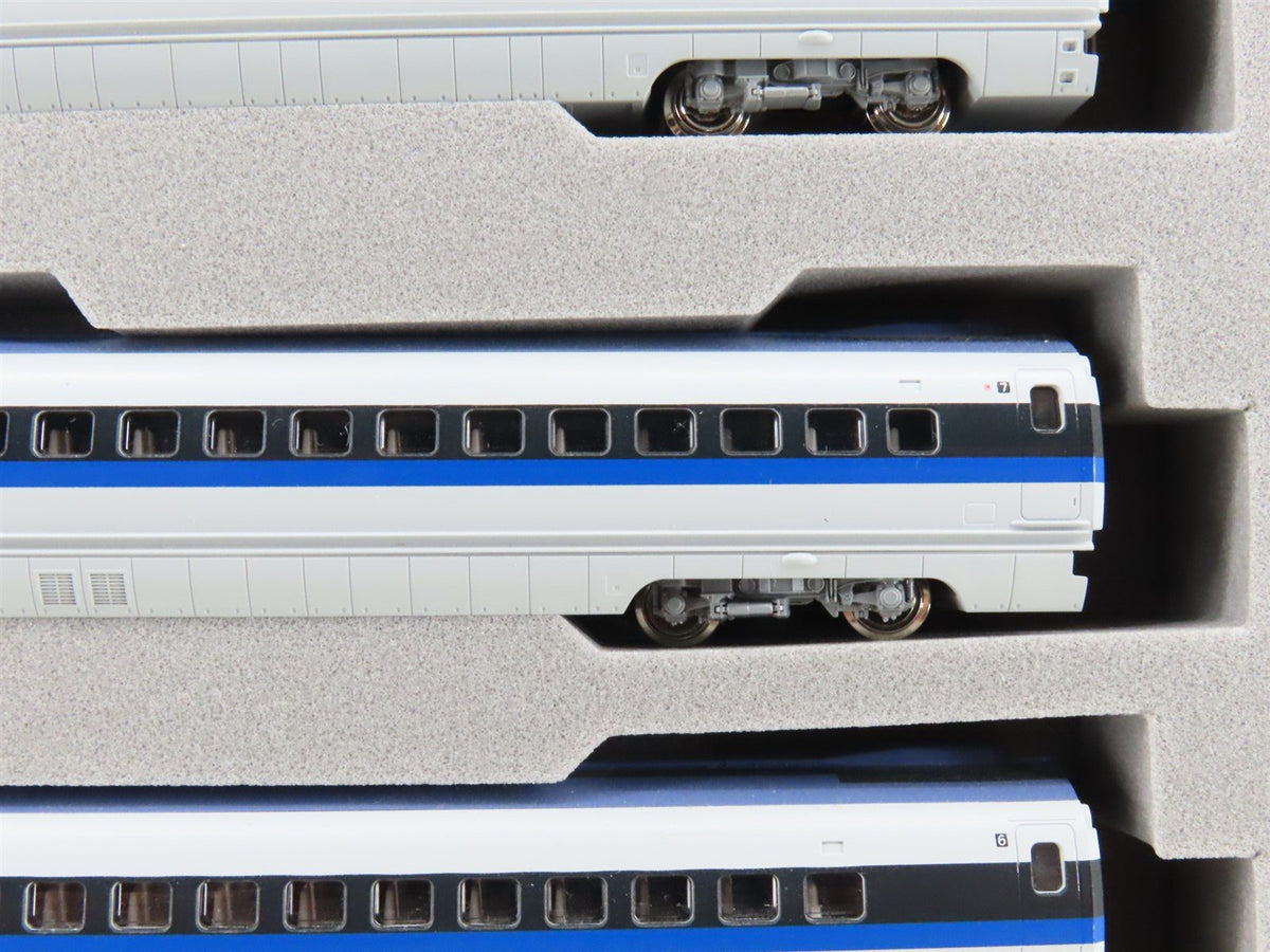 N Scale Kato #10-512 500 Series Shinkansen &quot;Nozomi&quot; Passenger Set of 8