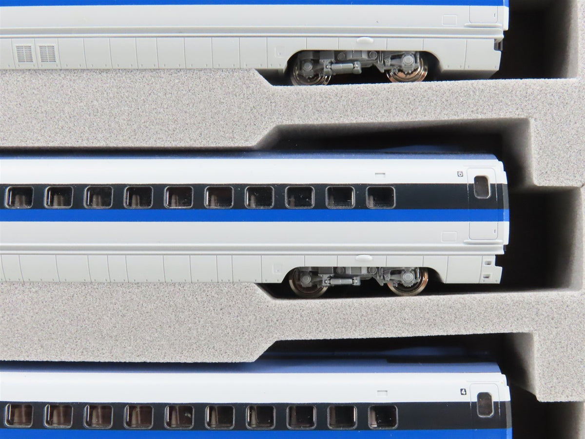 N Scale Kato #10-512 500 Series Shinkansen &quot;Nozomi&quot; Passenger Set of 8