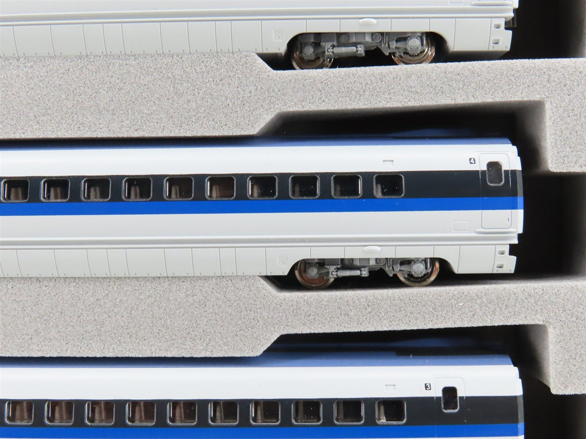 N Scale Kato #10-512 500 Series Shinkansen &quot;Nozomi&quot; Passenger Set of 8