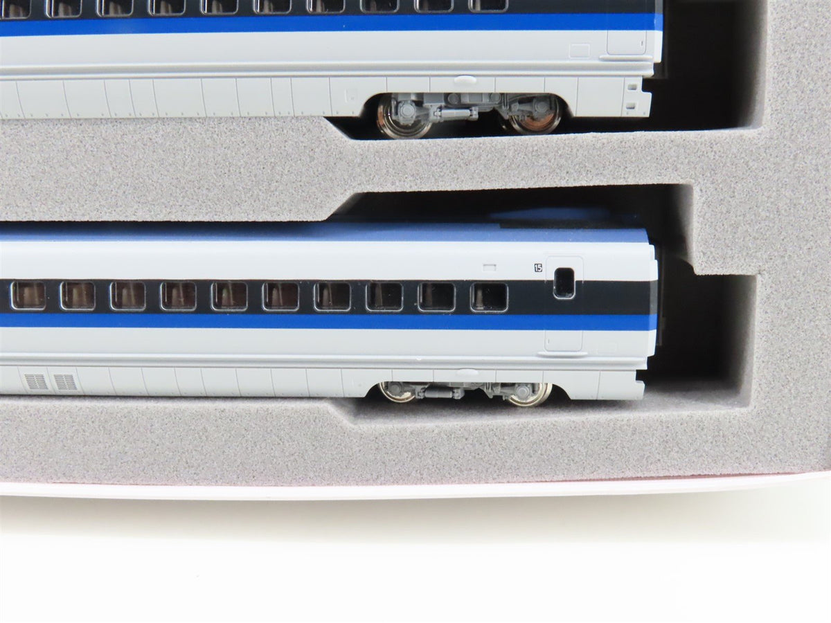 N Scale Kato #10-512 500 Series Shinkansen &quot;Nozomi&quot; Passenger Set of 8