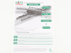 N Scale Kato Unitrack #20-870-1 V11 Double Track Set