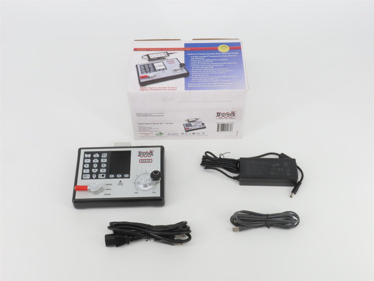 Digitrax DCS52 Zephyr Express All-in-one DCC Command Station/Booster/Throttle