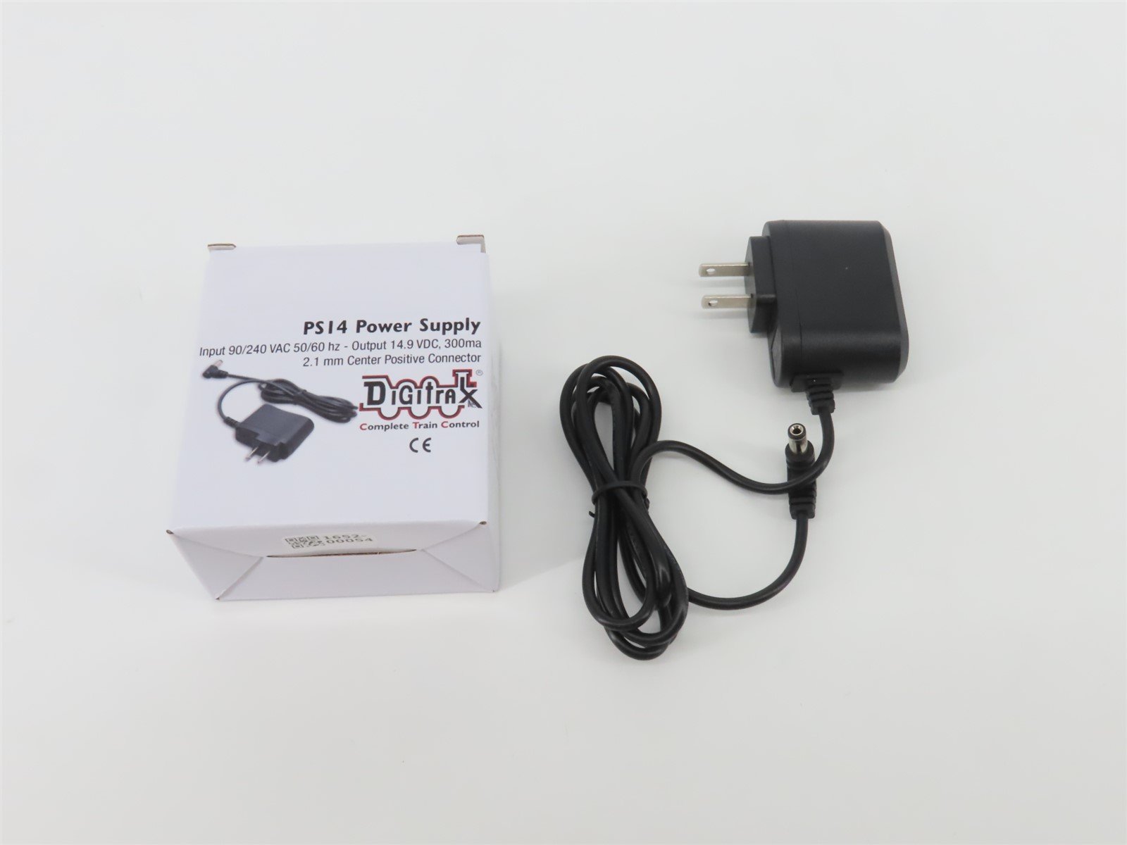 Digitrax PS14 DC Power Supply - 14.9VDC 300ma