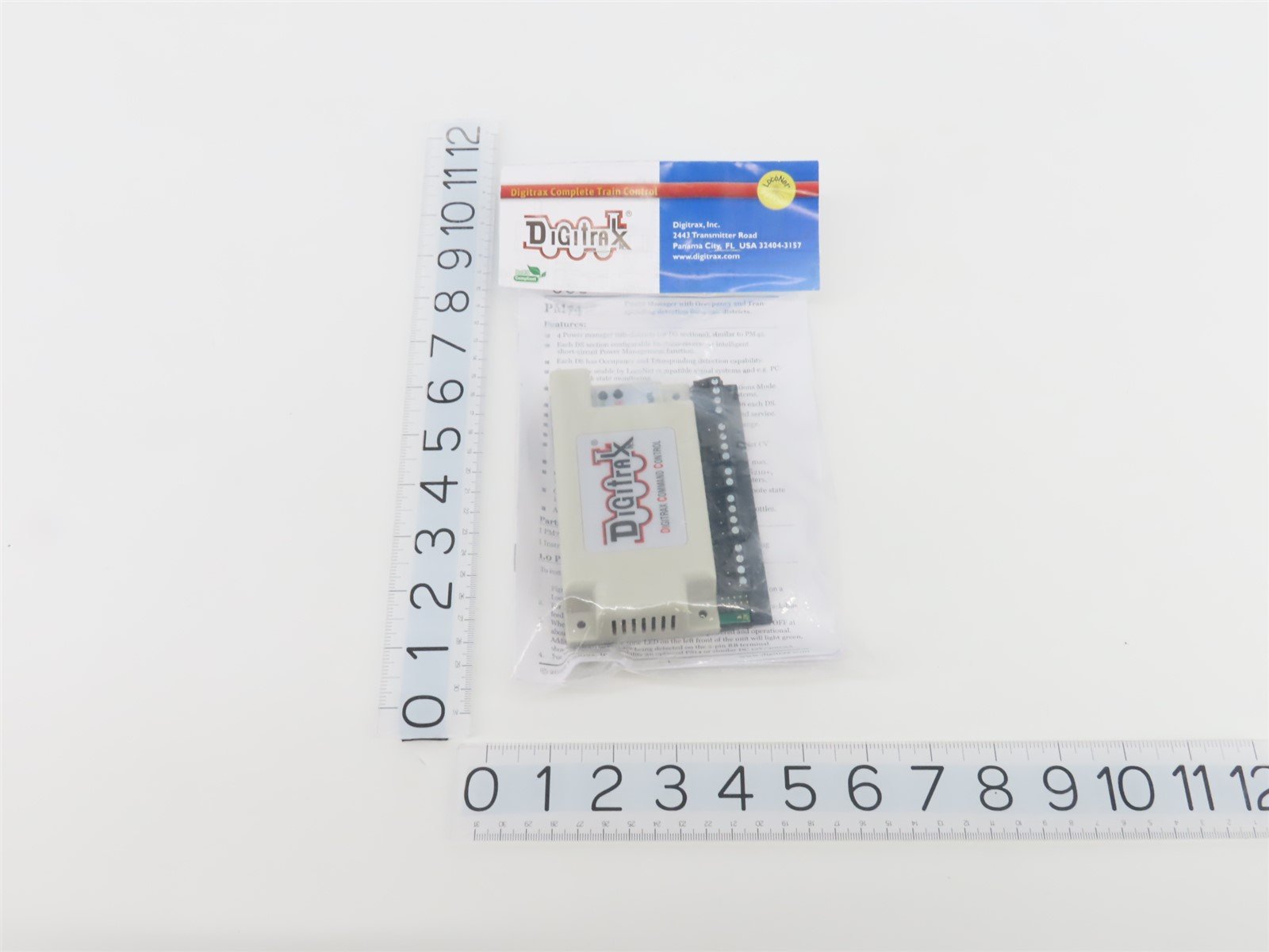 Digitrax PM74 Power Manager w/ Occupancy & Transponding Detection