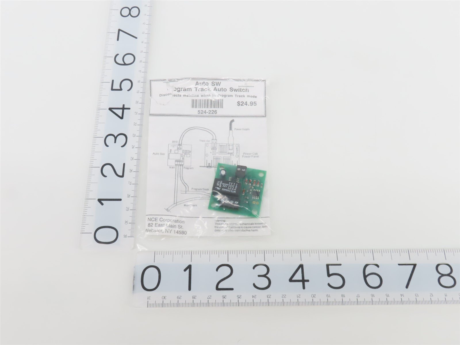 NCE 524-226 Auto SW Program Track Auto Switch for Power Cab