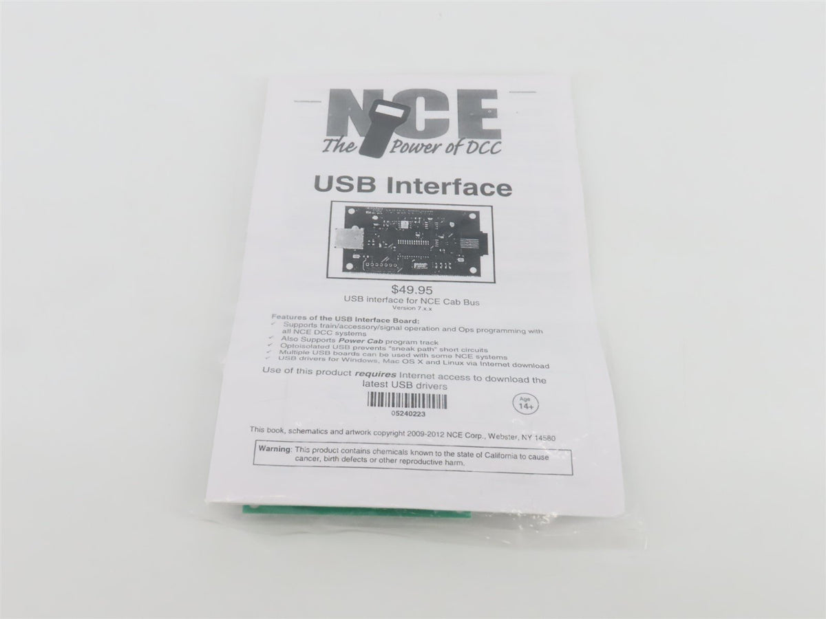 NCE 5240223 USB Interface for Power Cab