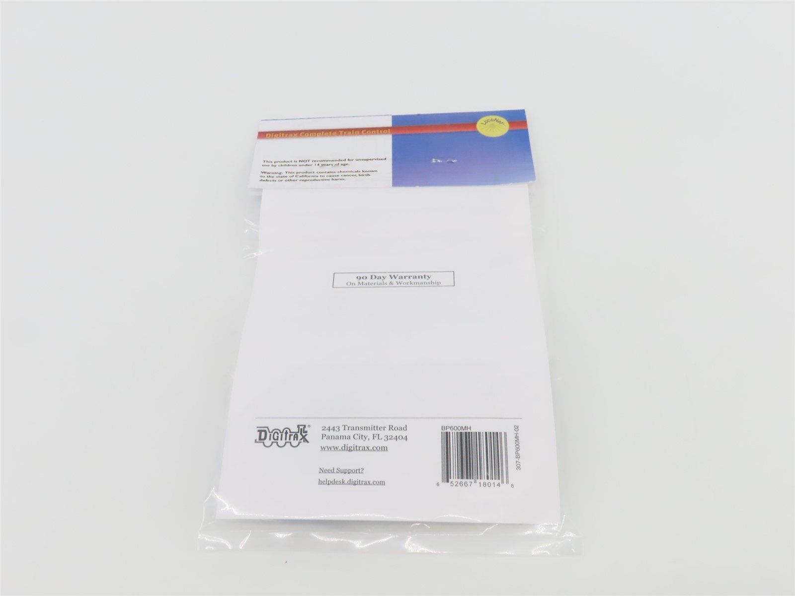 Digitrax BP600MH Ni-MH 600mAH 3.6v Rechargeable Battery Pack for Throttles