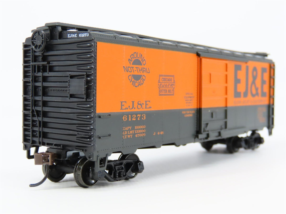 HO Scale Athearn 7003 EJ&amp;E Elgin Joliet &amp; Eastern 40&#39; Single Door Box Car #61273