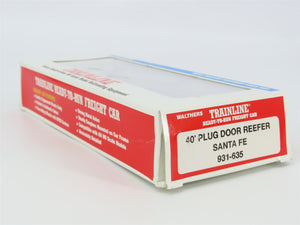 HO Scale Walthers Trainline 931-635 SFRD Santa Fe 40' Plug Door Reefer #13561