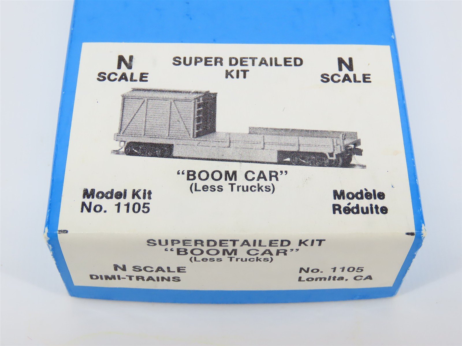 N Scale Dimi-Trains Kit No 1105 Wrecking Train Boom Car