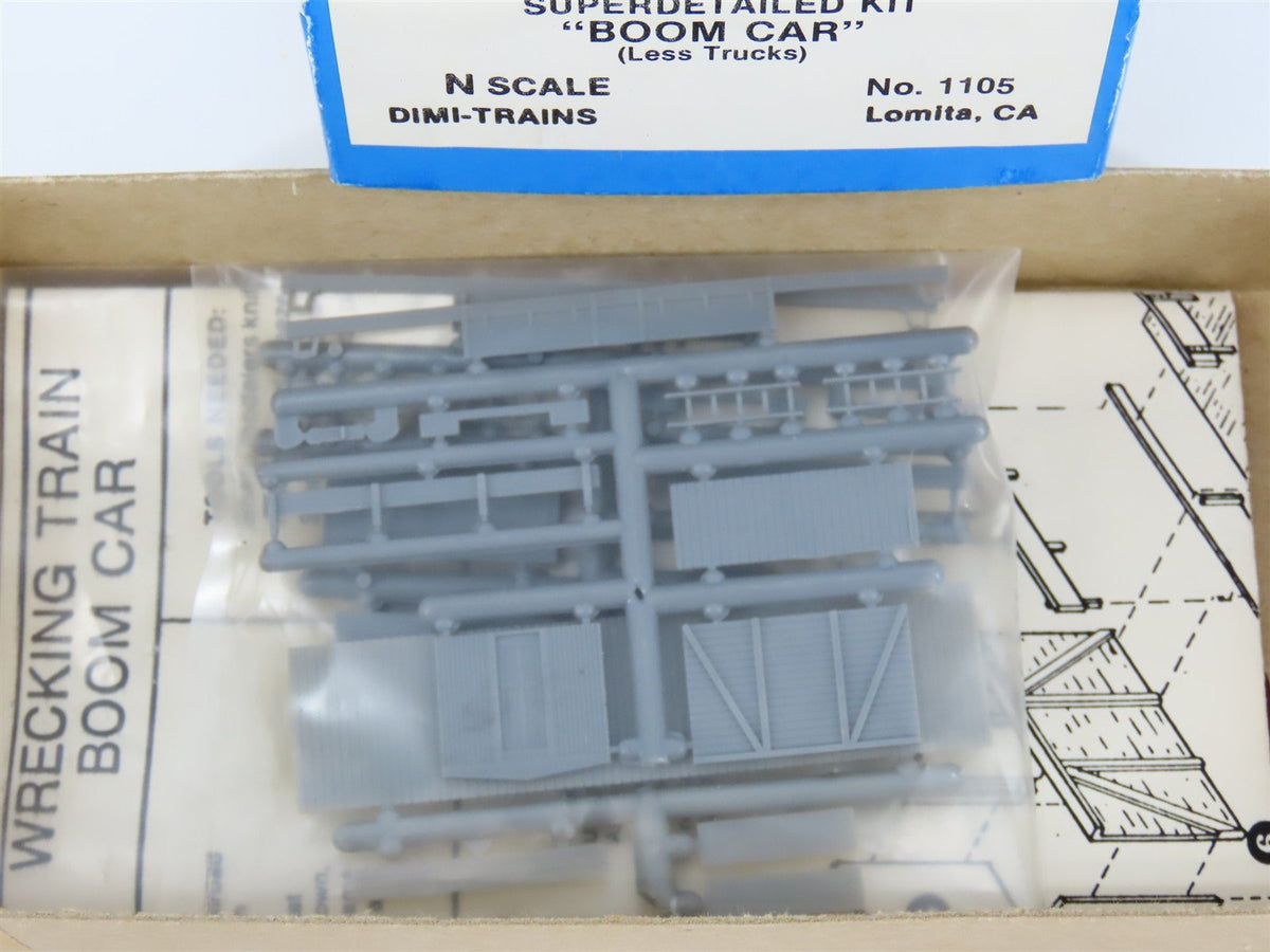 N Scale Dimi-Trains Kit No 1105 Wrecking Train Boom Car