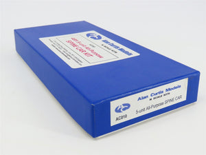 N Scale Alan Curtis Models Kit of Two AC010 48' 5-Unit All-Purpose Spine Cars