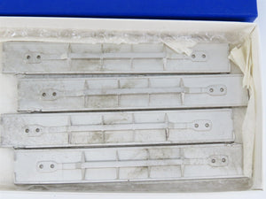 N Scale Alan Curtis Models Kit of Four AC068 68' DODX Heavy Duty Flat Cars