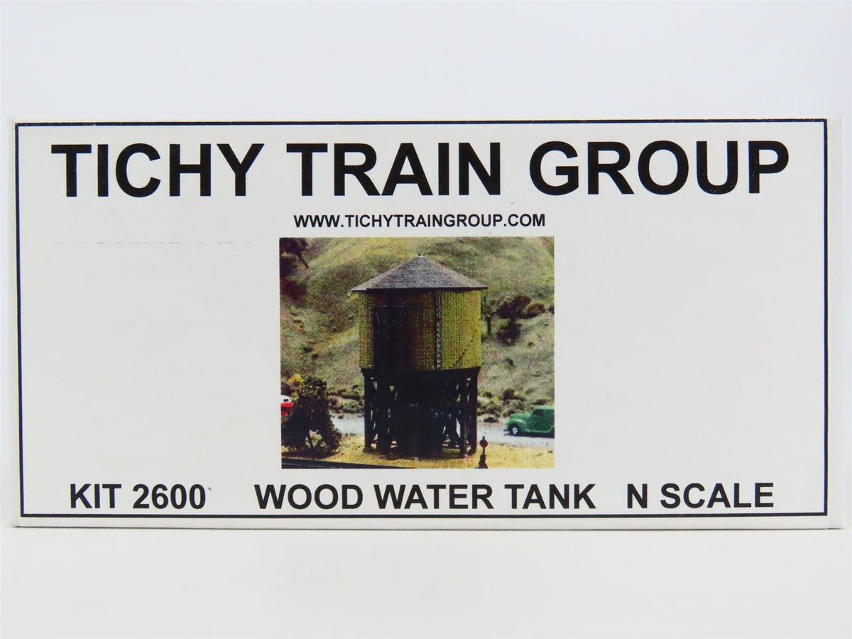 N 1/160 Scale Tichy Train Group Kit #2600 Wood Water Tank