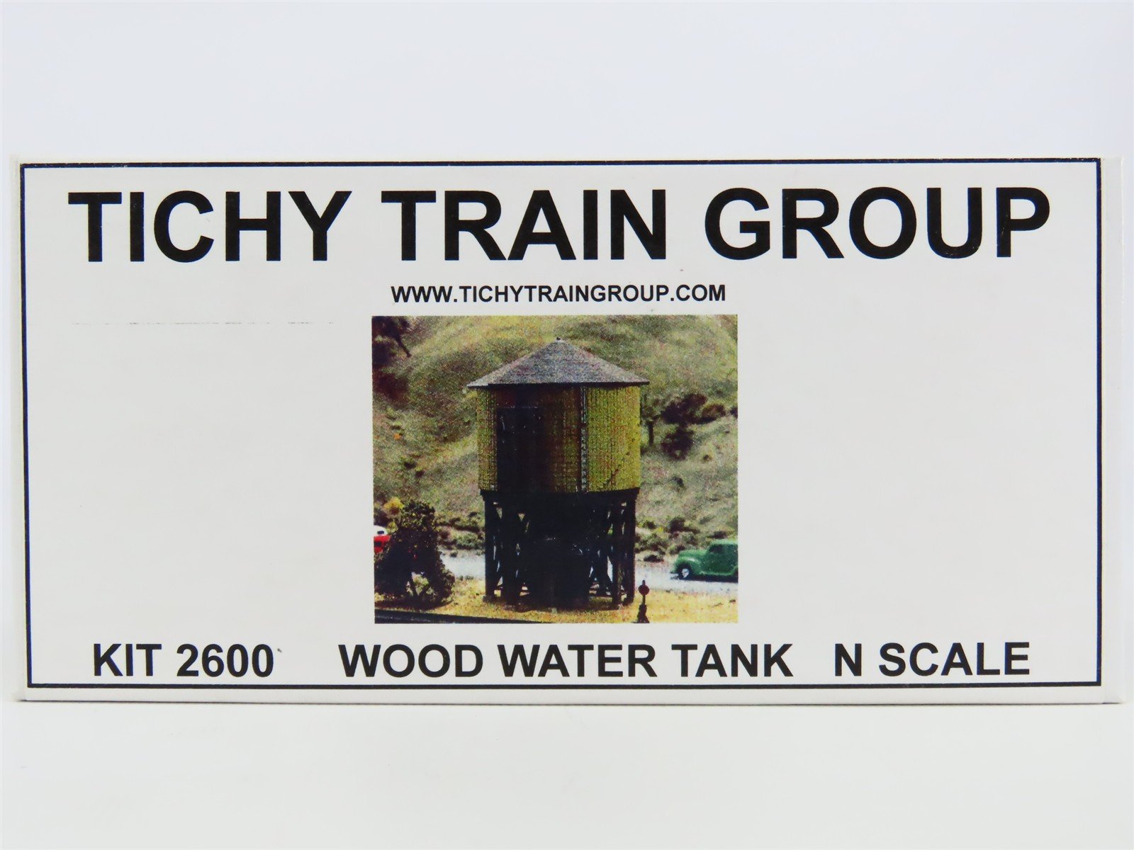 N 1/160 Scale Tichy Train Group Kit #2600 Wood Water Tank