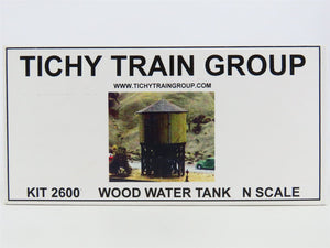 N 1/160 Scale Tichy Train Group Kit #2600 Wood Water Tank