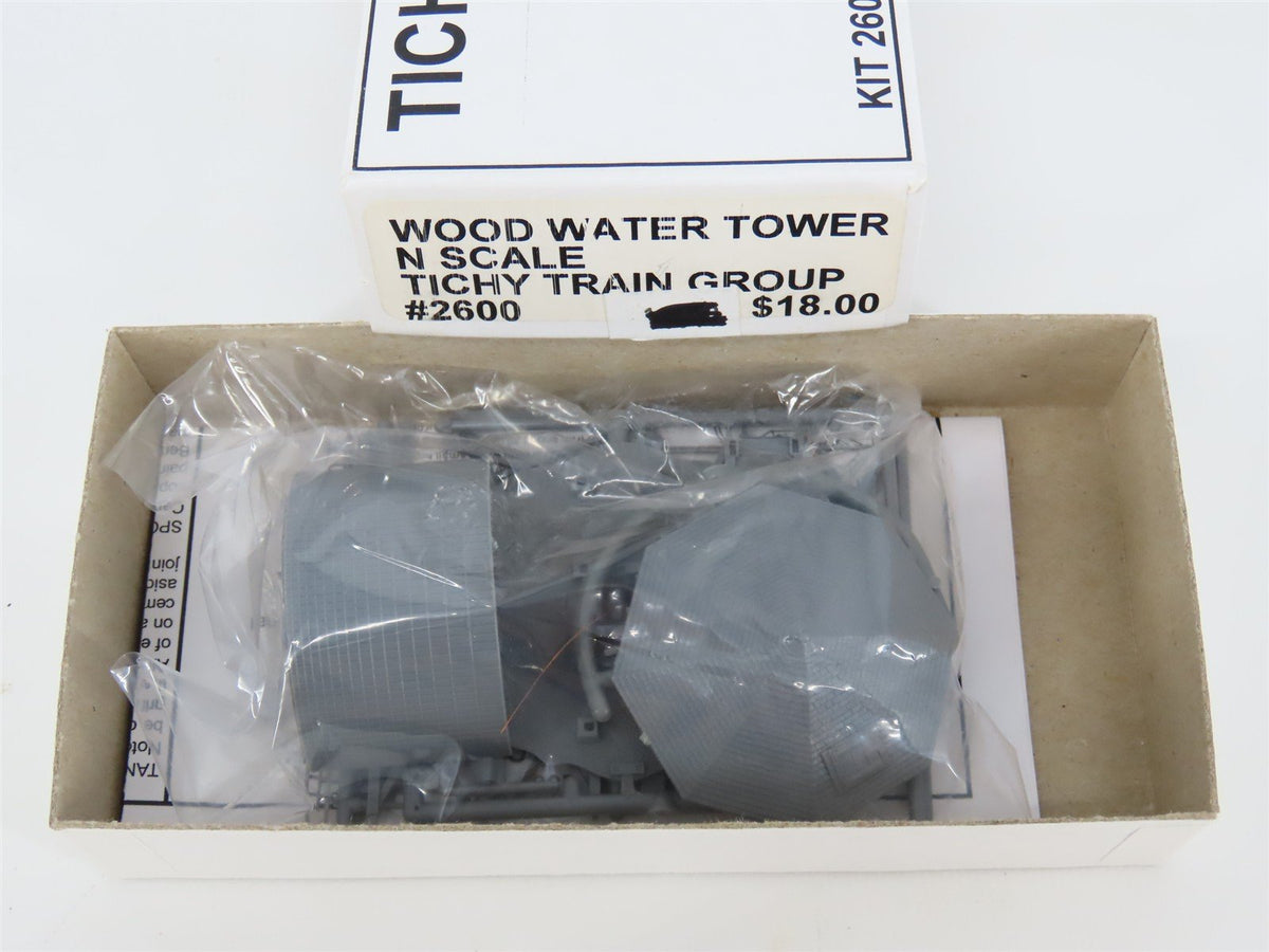 N 1/160 Scale Tichy Train Group Kit #2600 Wood Water Tank