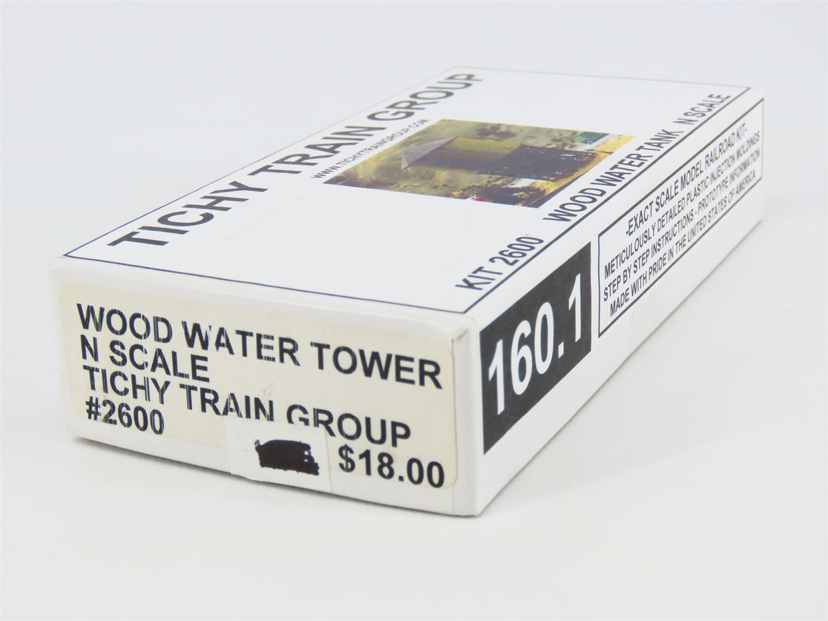 N 1/160 Scale Tichy Train Group Kit #2600 Wood Water Tank