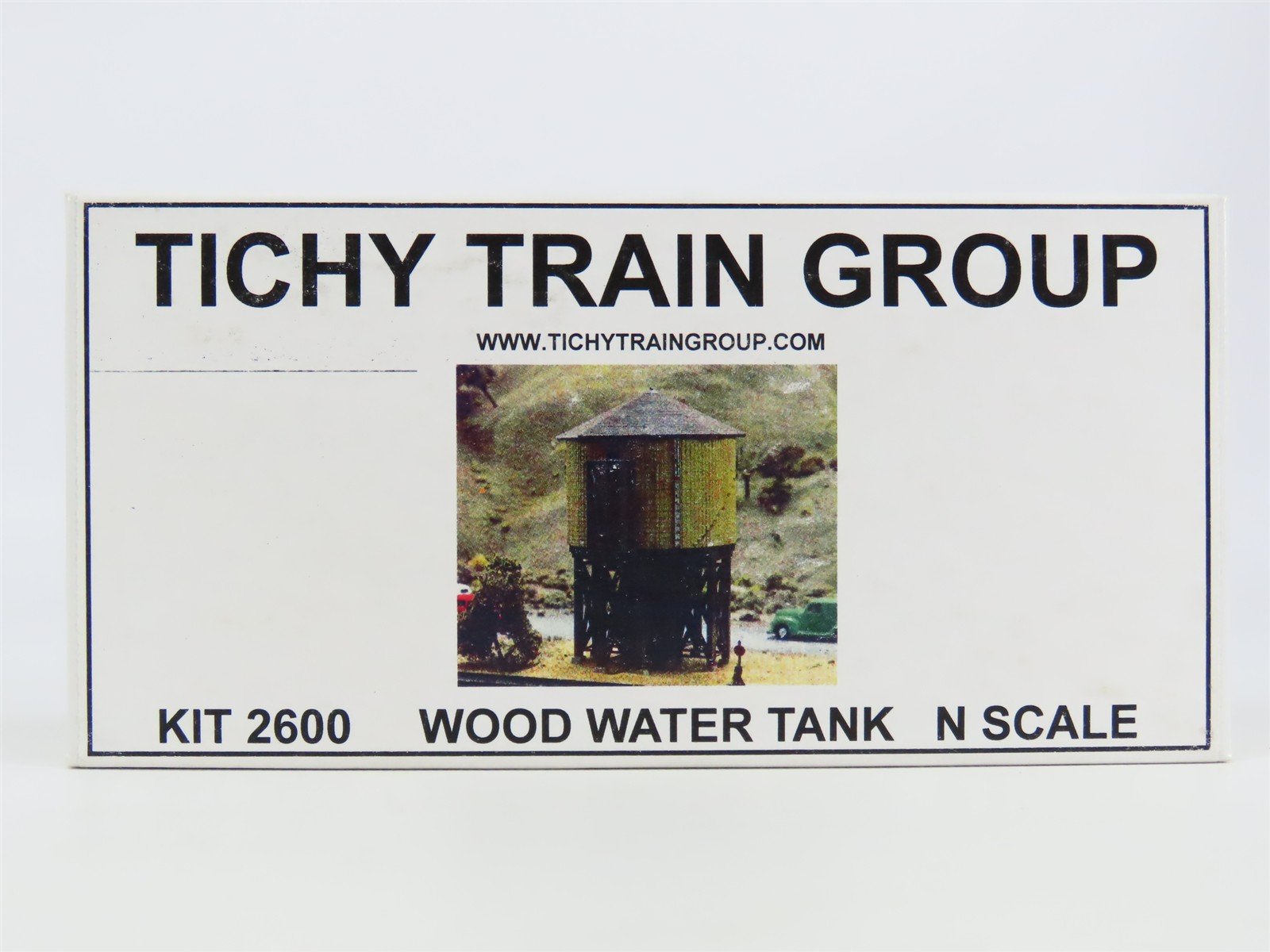 N 1/160 Scale Tichy Train Group Kit #2600 Wood Water Tank