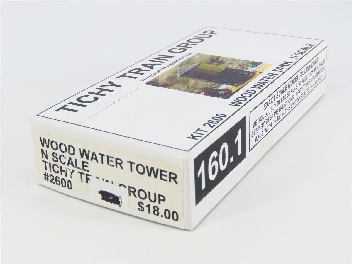 N 1/160 Scale Tichy Train Group Kit #2600 Wood Water Tank