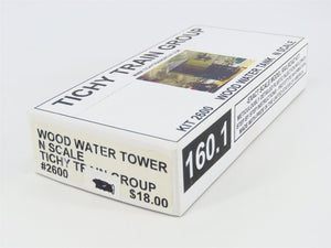 N 1/160 Scale Tichy Train Group Kit #2600 Wood Water Tank