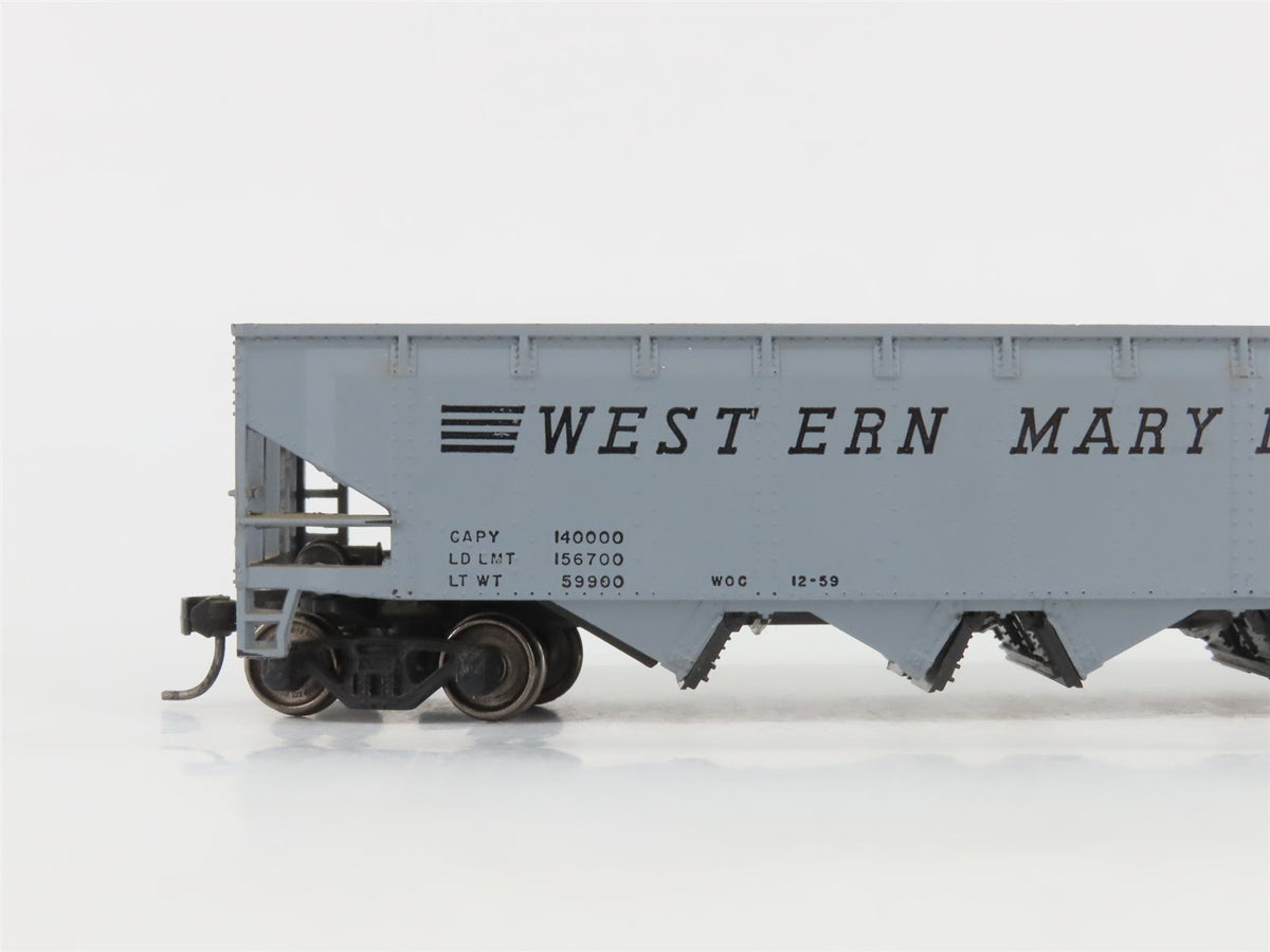 HO Scale Athearn WM Western Maryland 4-Bay Open Hopper No #