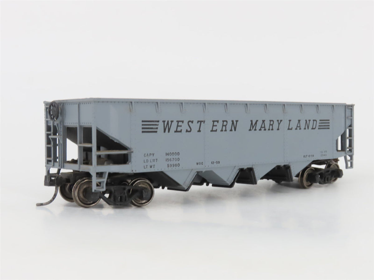 HO Scale Athearn WM Western Maryland 4-Bay Open Hopper No #