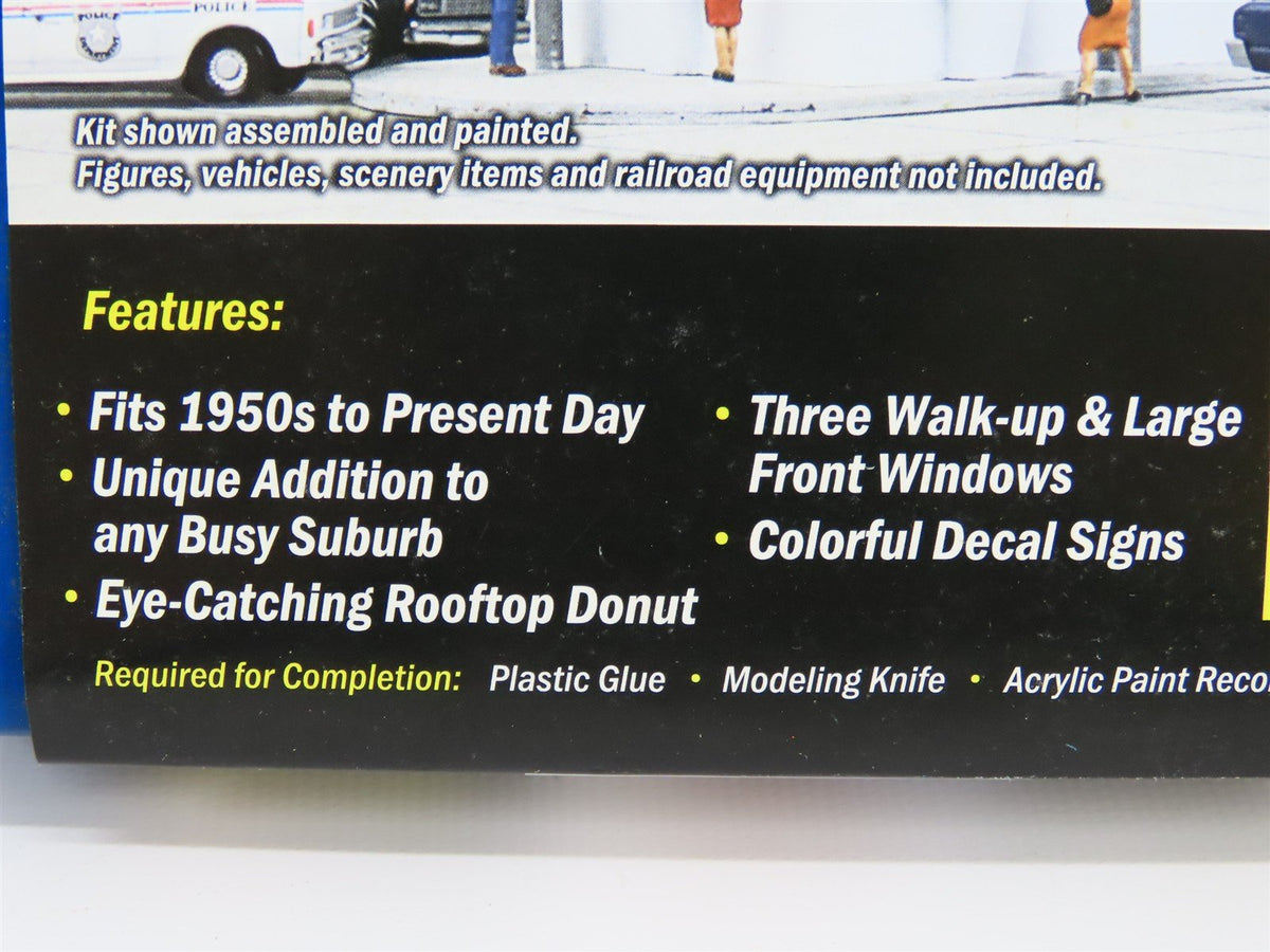 N 1/160 Scale Walthers Cornerstone 933-3835 Hole-In-One Donut Shop