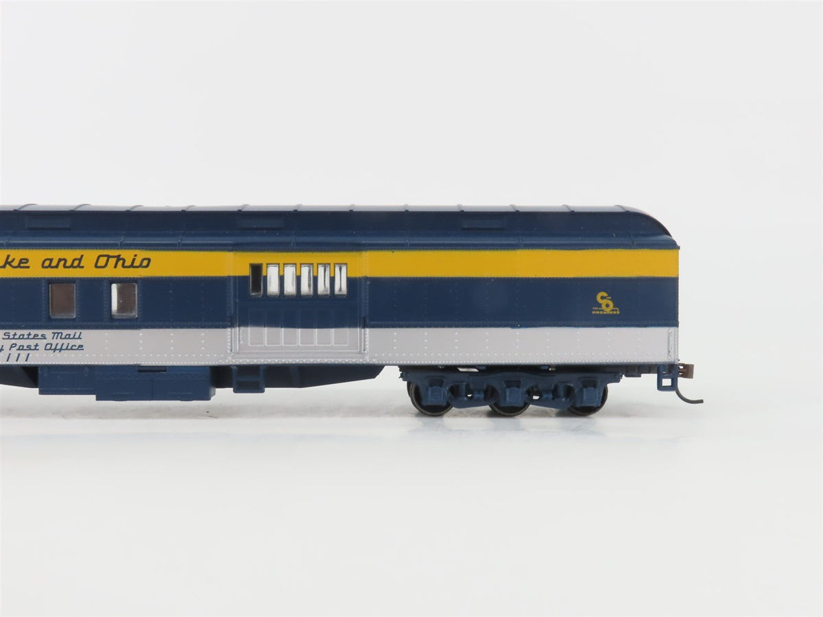 HO Scale Athearn 7821 C&amp;O Chesapeake &amp; Ohio &quot;Progress&quot; RPO Passenger Car