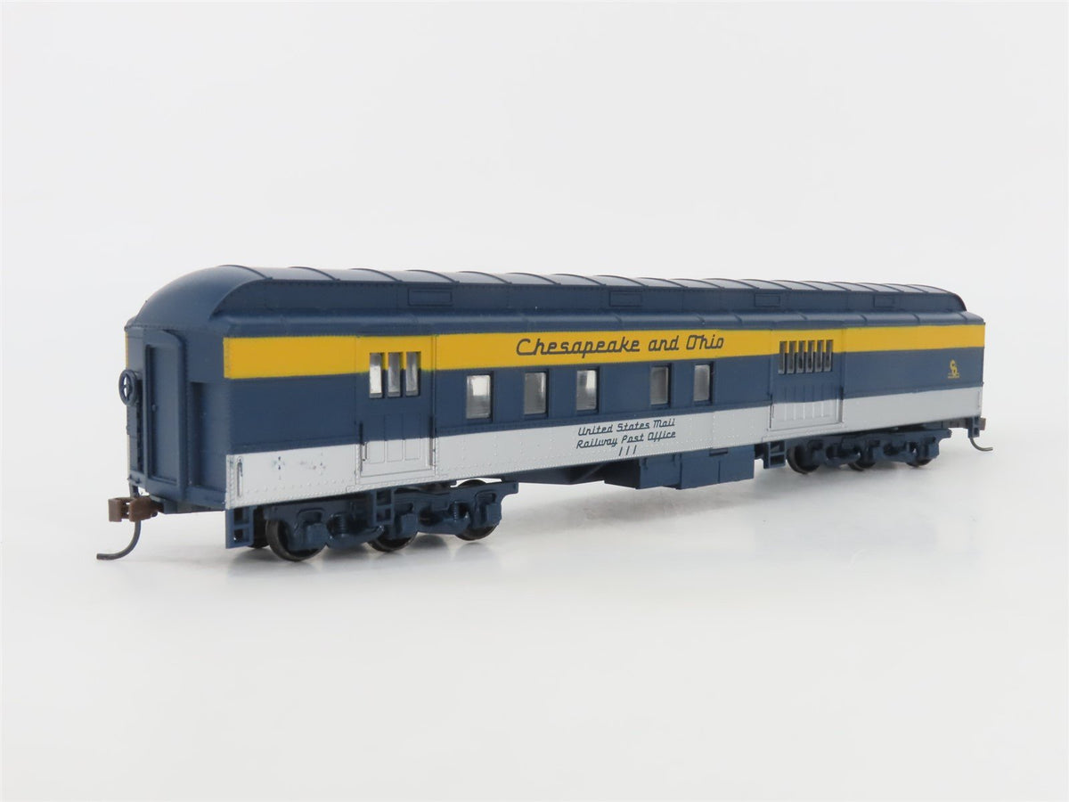 HO Scale Athearn 7821 C&amp;O Chesapeake &amp; Ohio &quot;Progress&quot; RPO Passenger Car